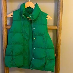 Old Navy Kelly Green Puffer Vest | Poshmark